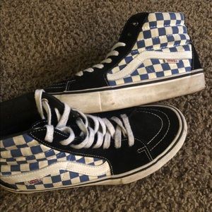 Vans Checkered High Tops